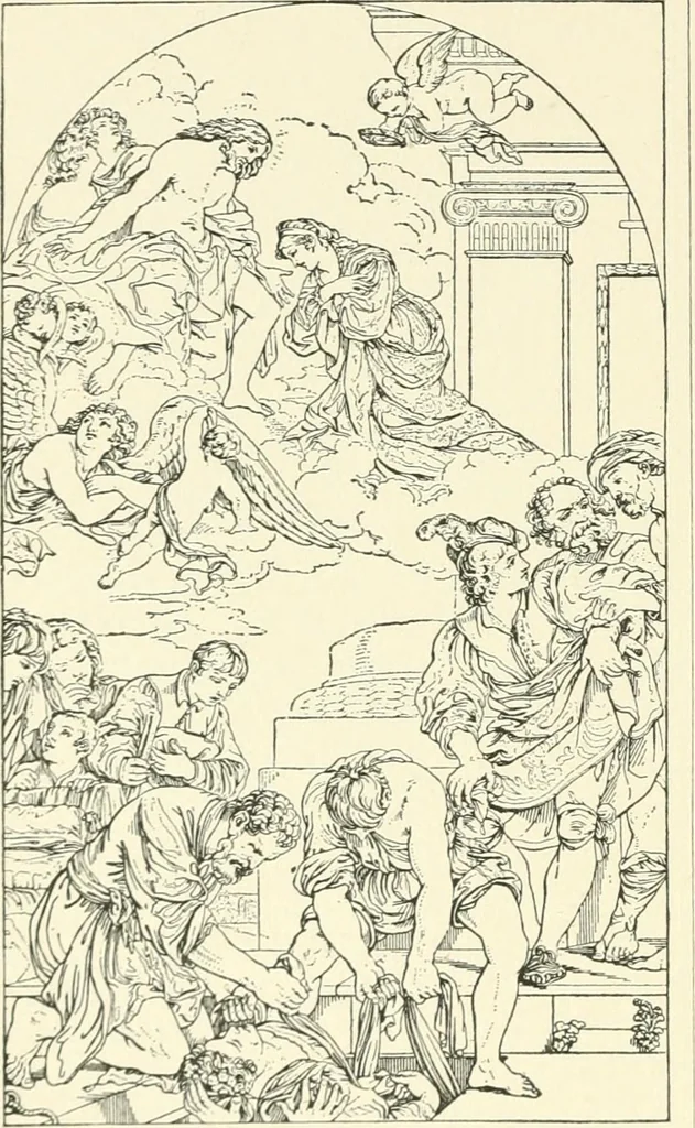 An illustration from Cyclopedia of painters and paintings, 1913, leaf 451
