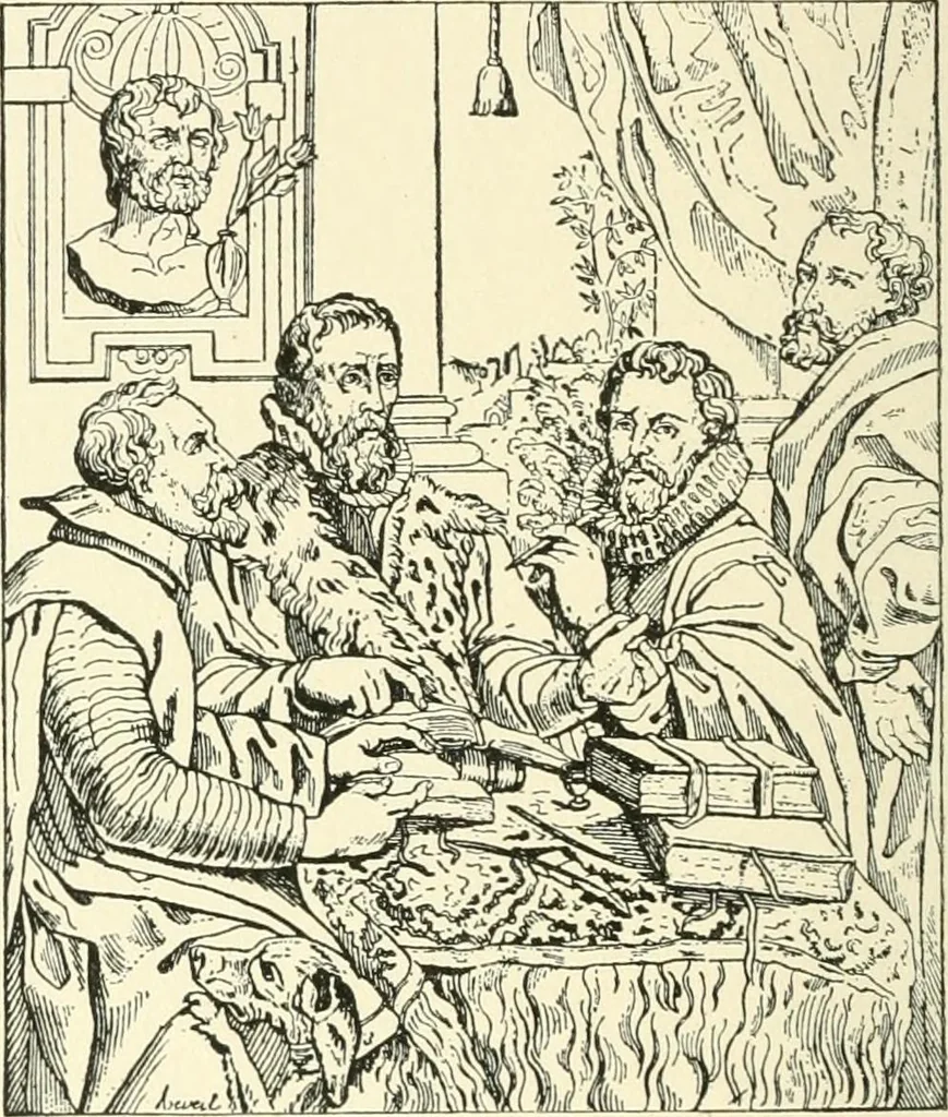 An illustration from Cyclopedia of painters and paintings, 1913, leaf 457
