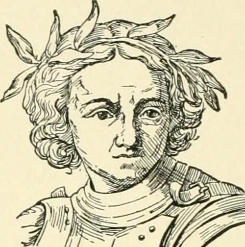 An illustration from Cyclopedia of painters and paintings, 1913, leaf 481
