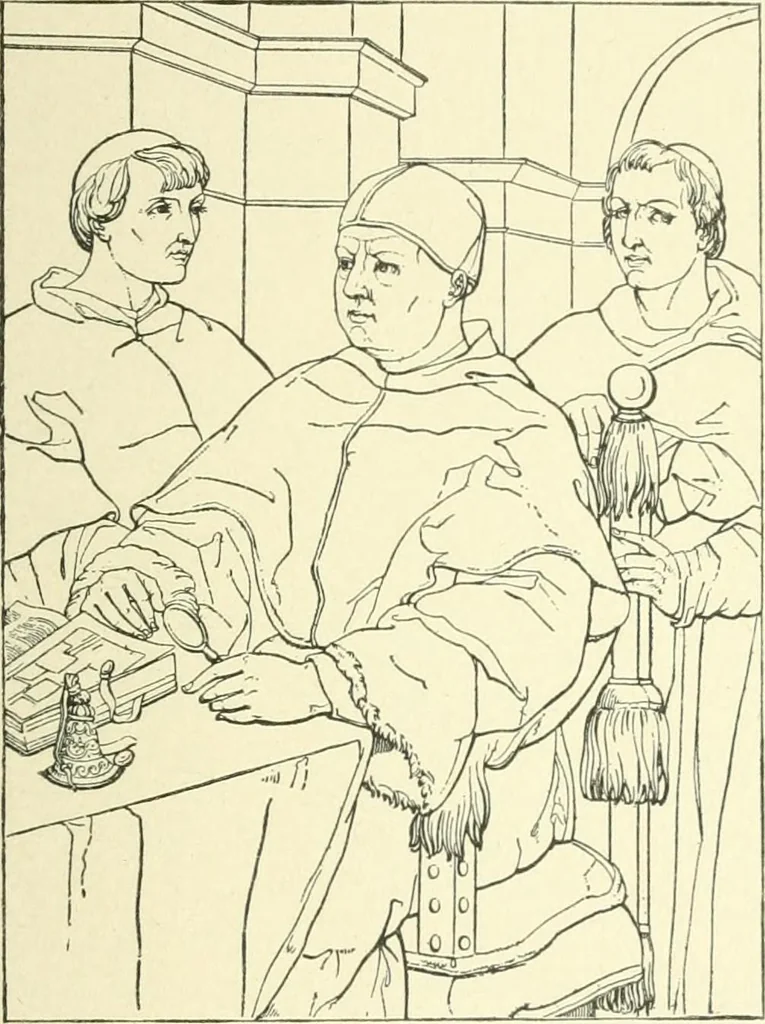 An illustration from Cyclopedia of painters and paintings, 1913, leaf 84