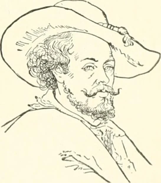 An illustration from Cyclopedia of painters and paintings, 1913, leaf 100