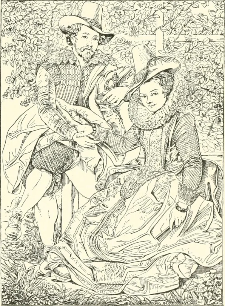 An illustration from Cyclopedia of painters and paintings, 1913, leaf 104