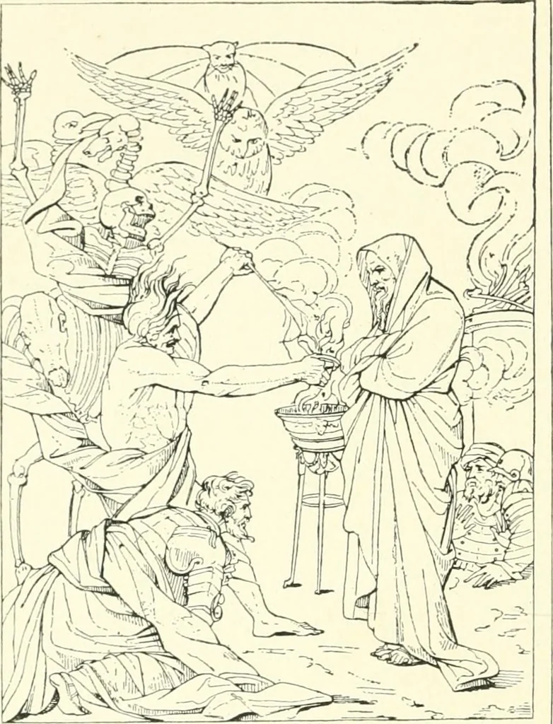An illustration from Cyclopedia of painters and paintings, 1913, leaf 129