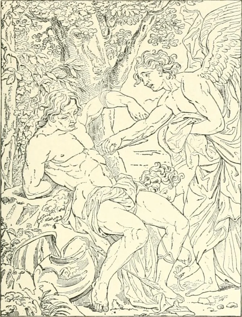 An illustration from Cyclopedia of painters and paintings, 1913, leaf 182