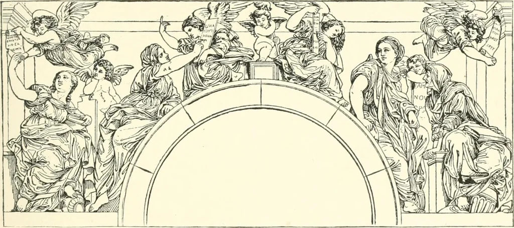 An illustration from Cyclopedia of painters and paintings, 1913, leaf 198
