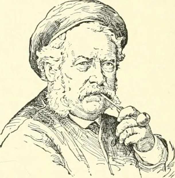 An illustration from Cyclopedia of painters and paintings, 1913, leaf 223