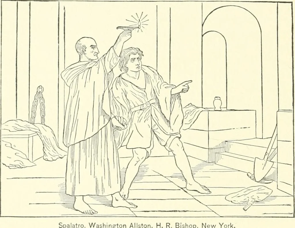 An illustration from Cyclopedia of painters and paintings, 1913, leaf 227