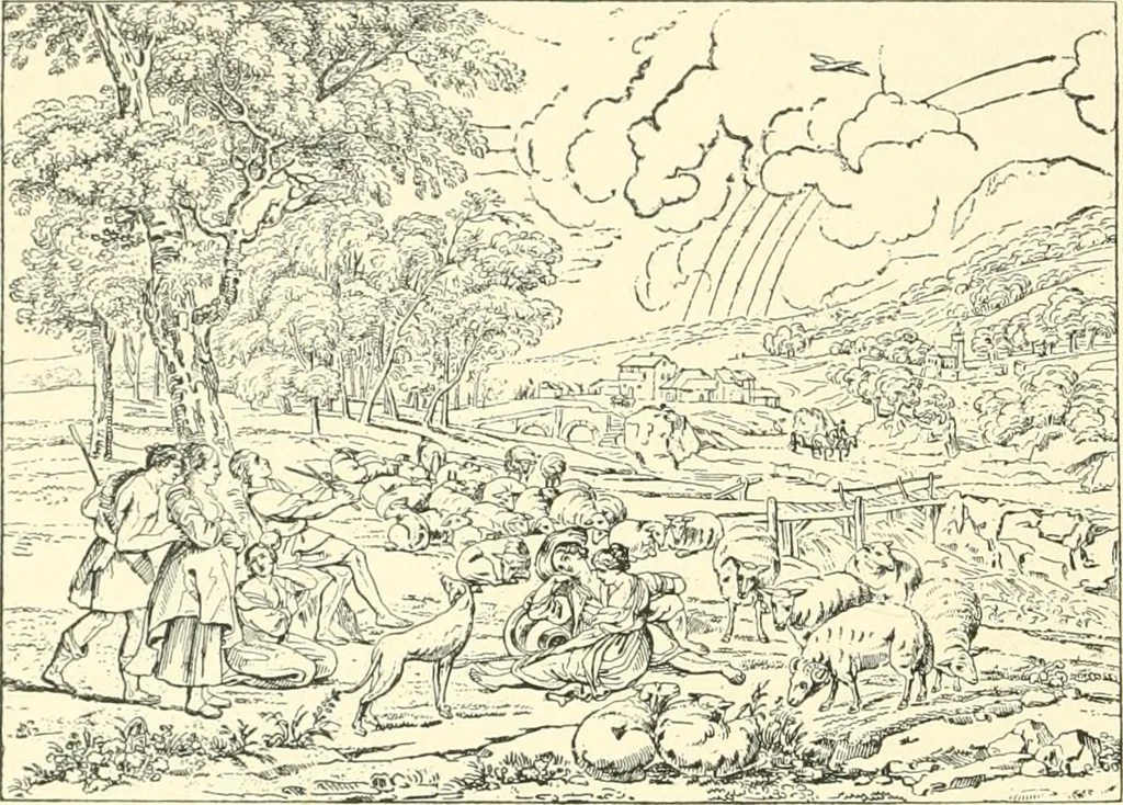 An illustration from Cyclopedia of painters and paintings, 1913, leaf 23