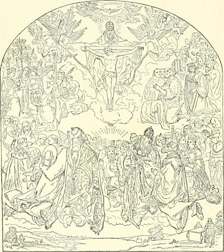 An illustration from Cyclopedia of painters and paintings, 1913, leaf 317