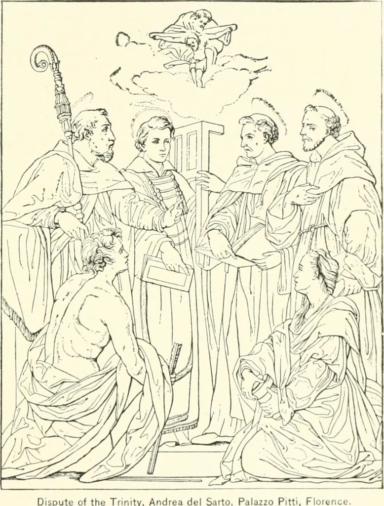 An illustration from Cyclopedia of painters and paintings, 1913, leaf 318