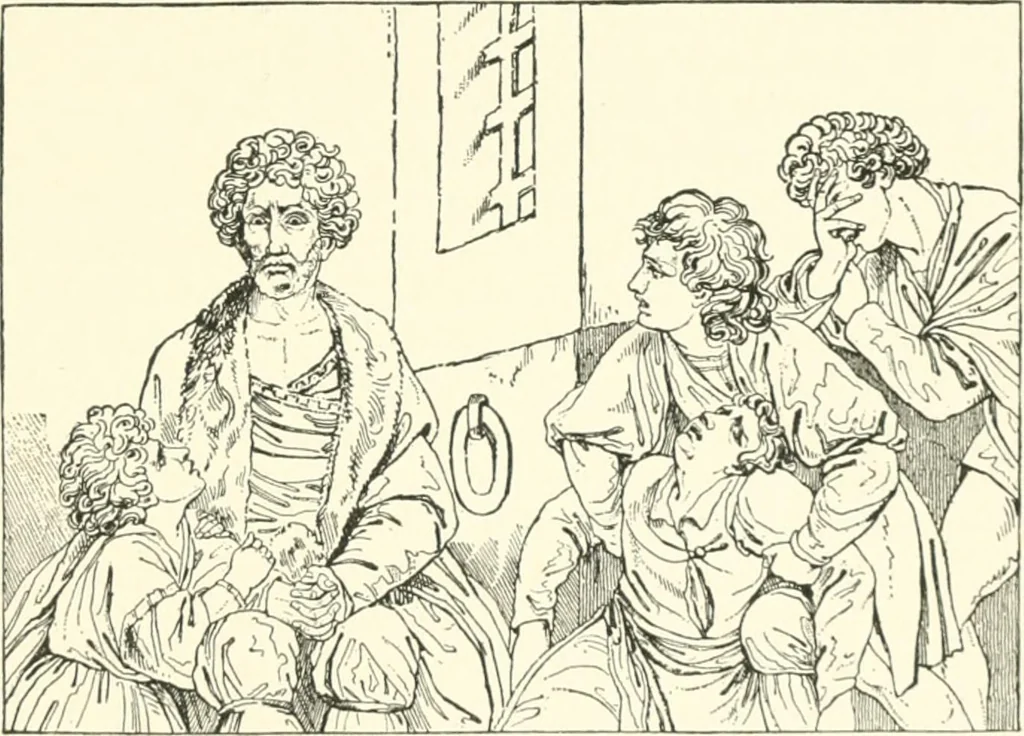 An illustration from Cyclopedia of painters and paintings, 1913, leaf 330