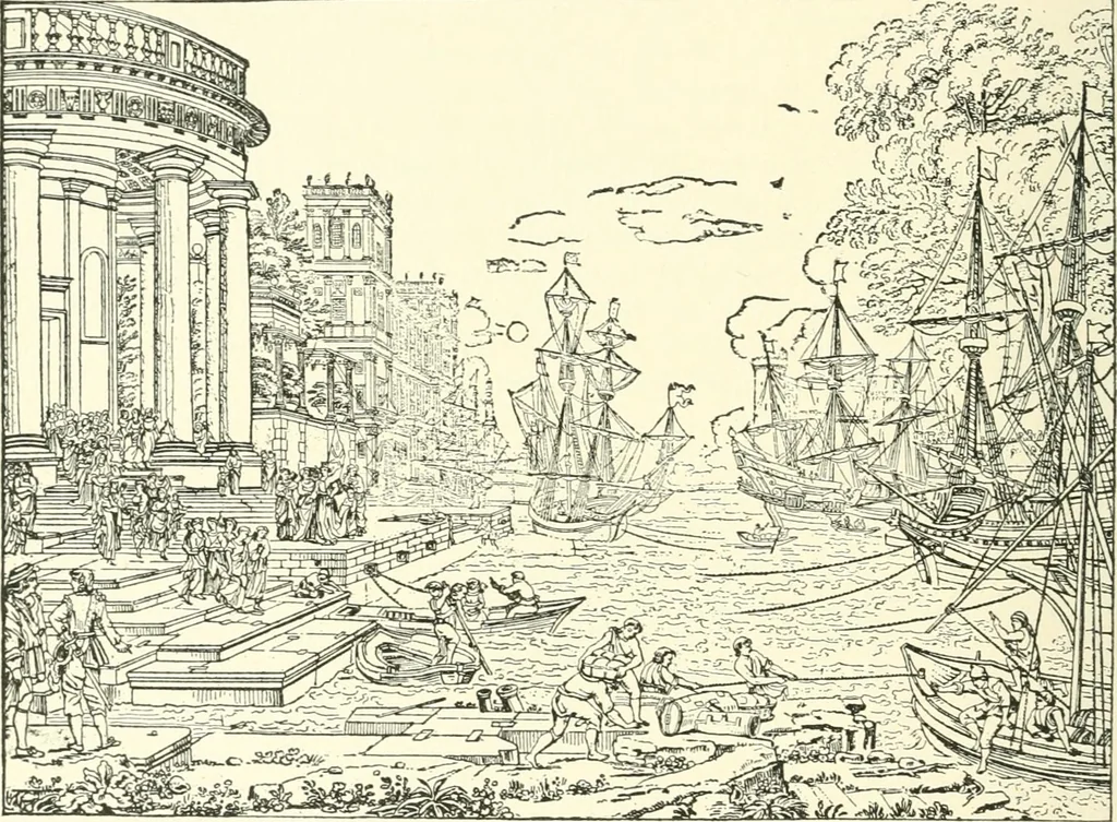 An illustration from Cyclopedia of painters and paintings, 1913, leaf 335