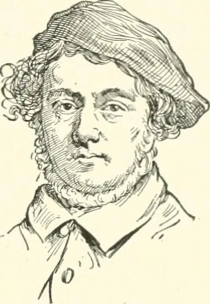 An illustration from Cyclopedia of painters and paintings, 1913, leaf 356