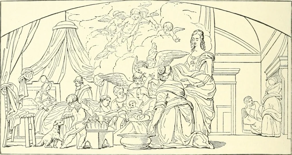 An illustration from Cyclopedia of painters and paintings, 1913, leaf 395