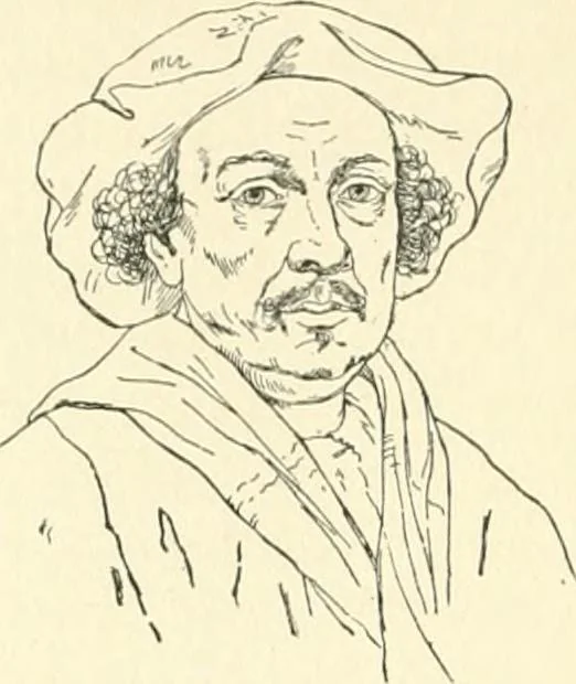 An illustration from Cyclopedia of painters and paintings, 1913, leaf 41