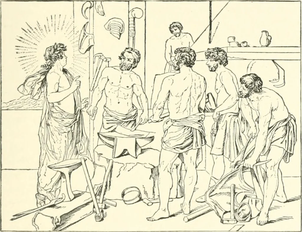 An illustration from Cyclopedia of painters and paintings, 1913, leaf 418