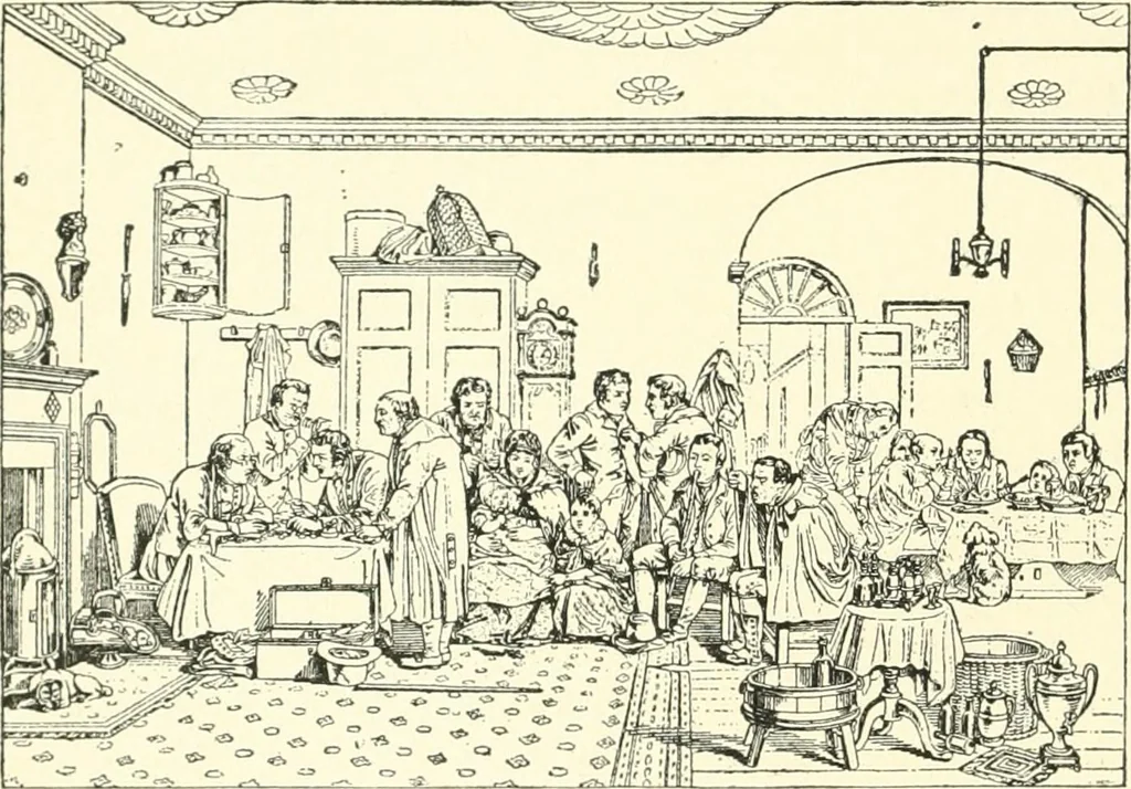 An illustration from Cyclopedia of painters and paintings, 1913, leaf 45