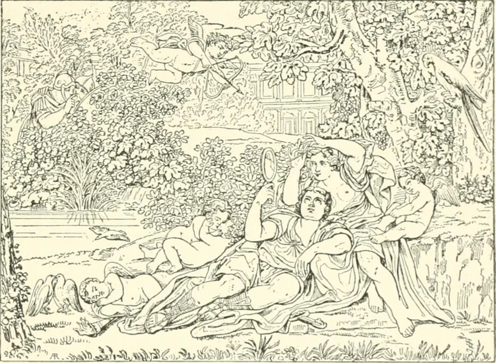 An illustration from Cyclopedia of painters and paintings, 1913, leaf 66