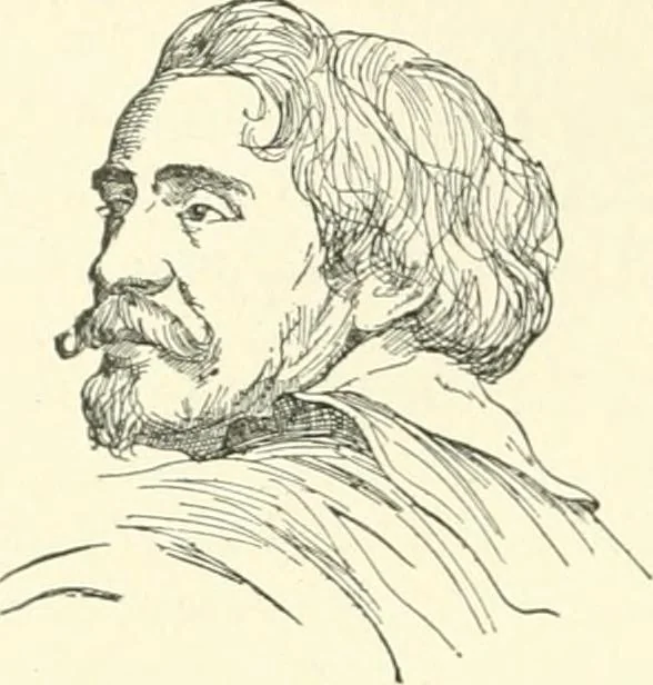 An illustration from Cyclopedia of painters and paintings, 1913, leaf 83