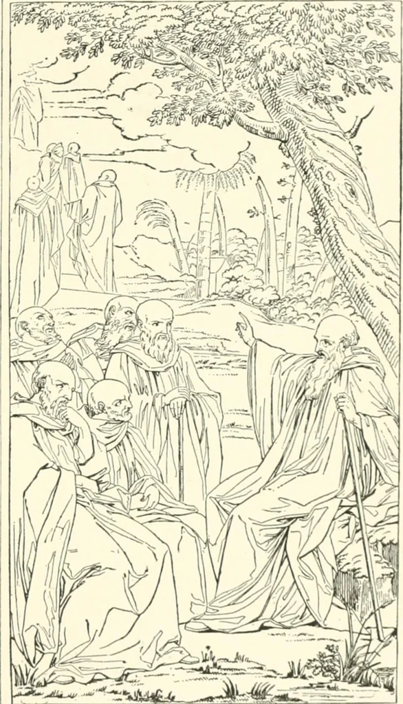 An illustration from Cyclopedia of painters and paintings, 1913, leaf 84