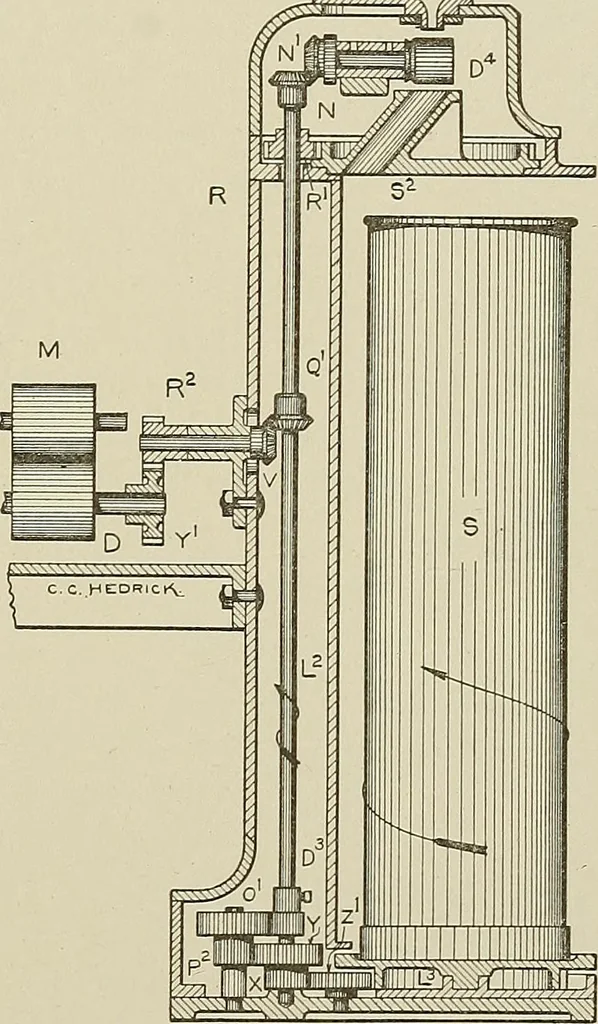 An illustration from Cyclopedia of textile work : a general reference library on cotton, woolen and worsted yarn manufacture, weaving, designing, chemistry and dyeing, finishing, knitting, and allied subjects, 1911, leaf 133