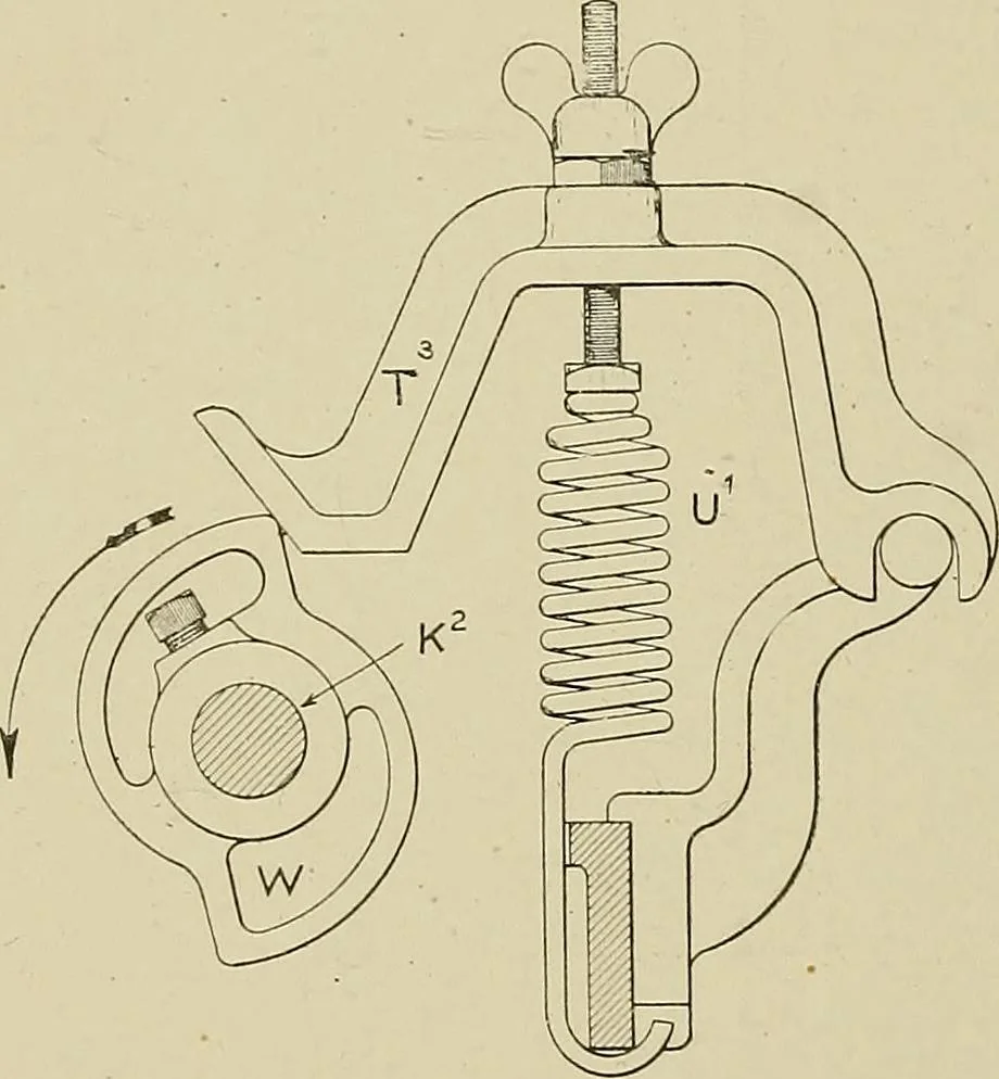 An illustration from Cyclopedia of textile work : a general reference library on cotton, woolen and worsted yarn manufacture, weaving, designing, chemistry and dyeing, finishing, knitting, and allied subjects, 1911, leaf 272