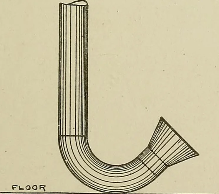 An illustration from Cyclopedia of textile work : a general reference library on cotton, woolen and worsted yarn manufacture, weaving, designing, chemistry and dyeing, finishing, knitting, and allied subjects, 1911, leaf 83