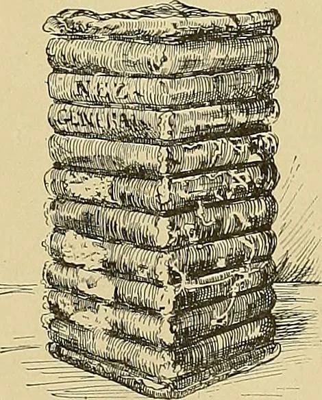 An illustration from Cyclopedia of textile work; a general reference library on cotton, woolen and worsted yarn manufacture, weaving, designing, chemistry and dyeing, finishing, knitting, and allied subjects, 1911, leaf 27