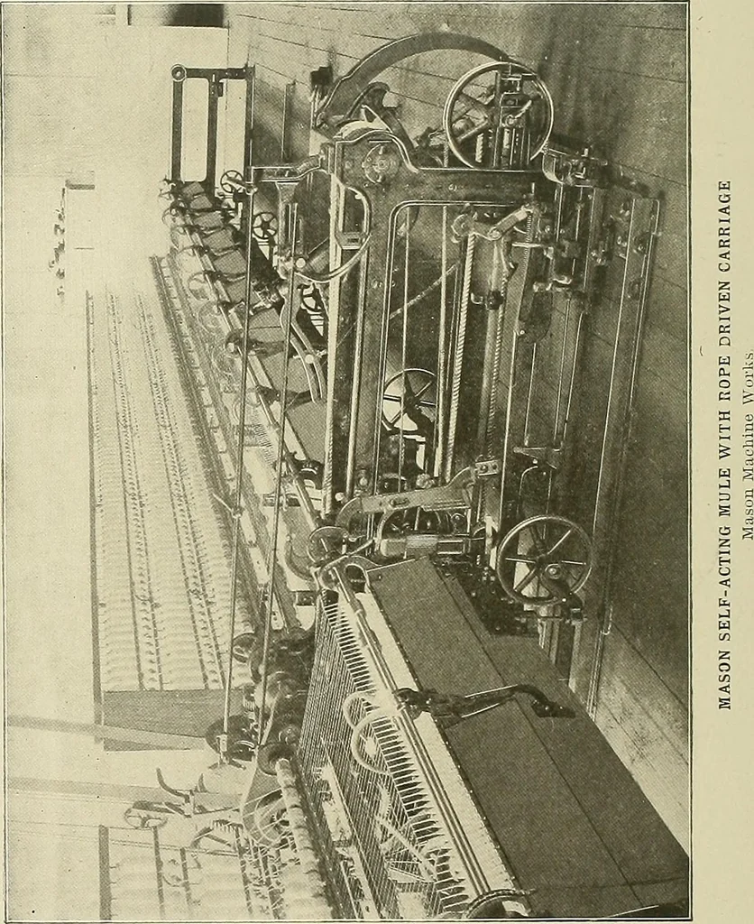 An illustration from Cyclopedia of textile work; a general reference library on cotton, woolen and worsted yarn manufacture, weaving, designing, chemistry and dyeing, finishing, knitting, and allied subjects, 1911, leaf 314