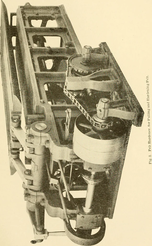 An illustration from Cyclopedia of textile work : a general reference library on cotton, woollen and worsted yarn manufacture, weaving, designing, chemistry and dyeing, finishing, knitting, and allied subjects, 1907, leaf 339