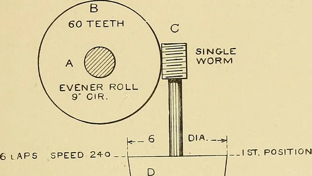 An illustration from Cyclopedia of textile work;, 1907, leaf 102