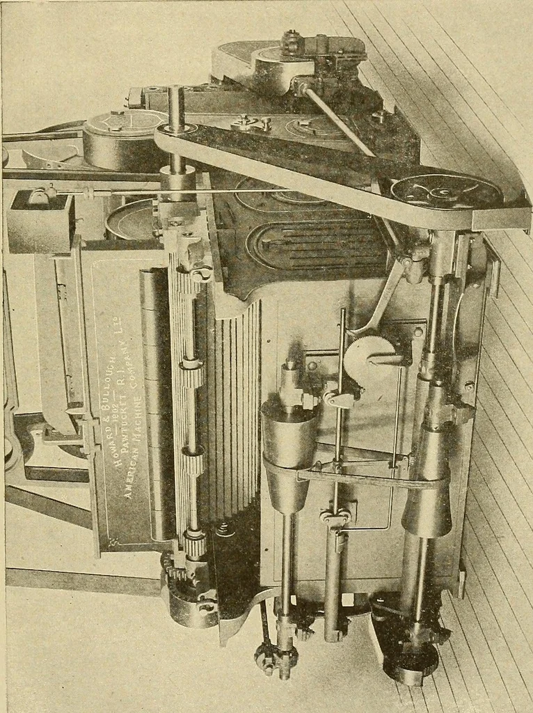 An illustration from Cyclopedia of textile work;, 1907, leaf 104
