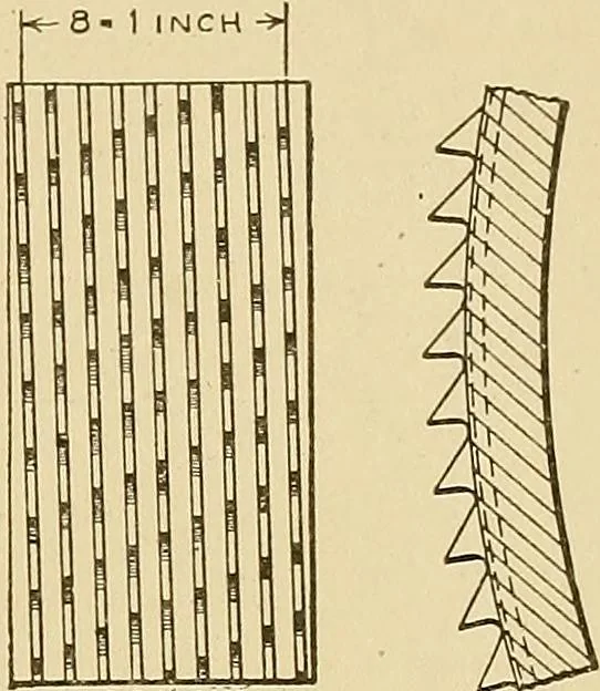 An illustration from Cyclopedia of textile work;, 1907, leaf 148
