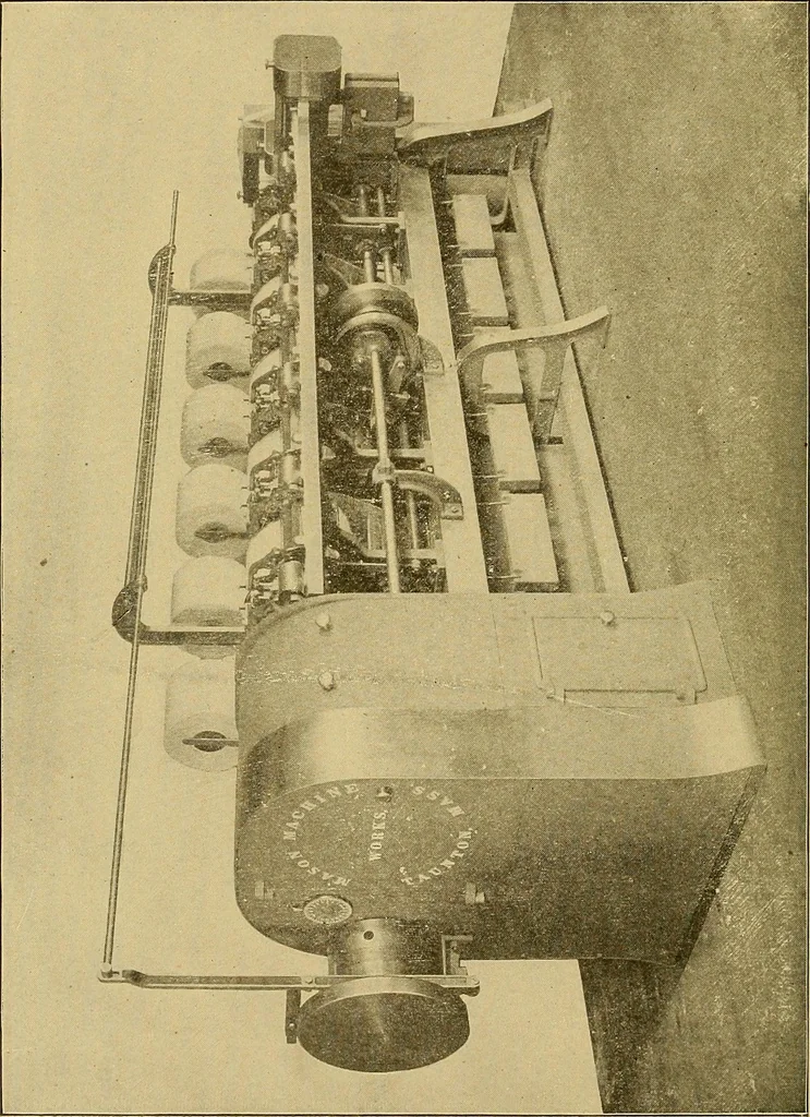 An illustration from Cyclopedia of textile work;, 1907, leaf 187