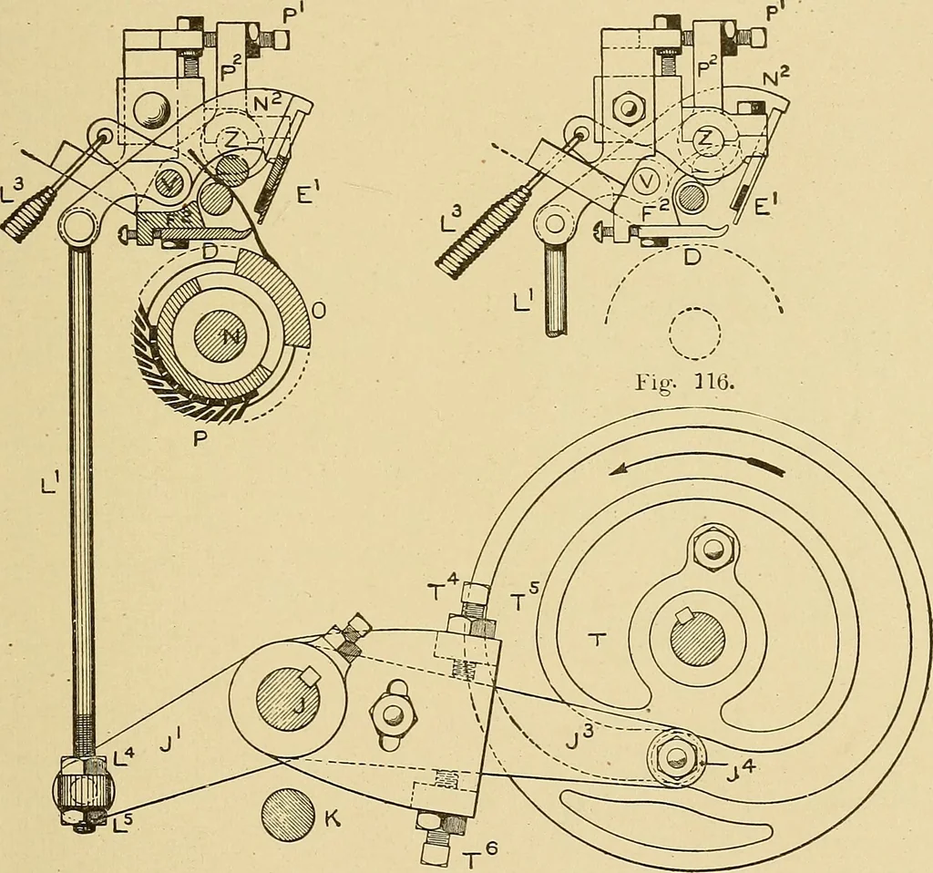 An illustration from Cyclopedia of textile work;, 1907, leaf 204