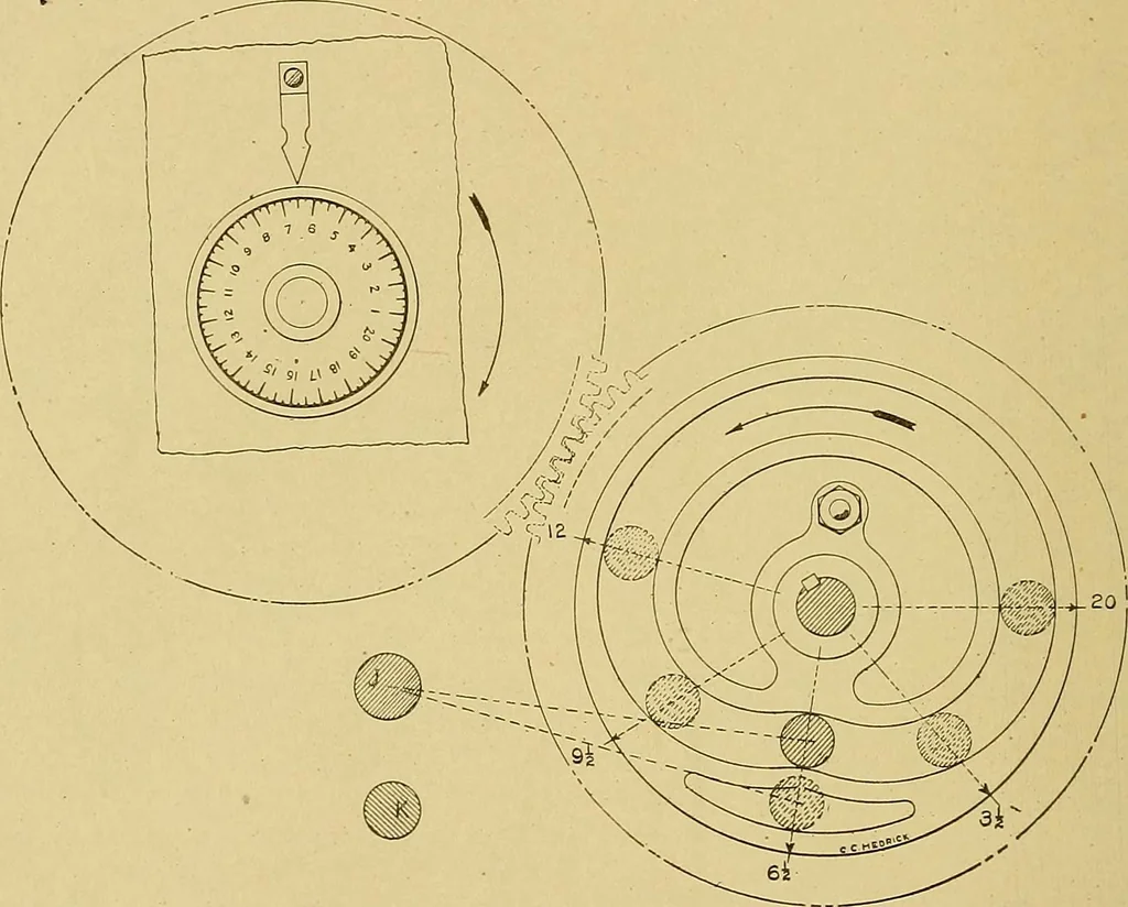 An illustration from Cyclopedia of textile work;, 1907, leaf 207