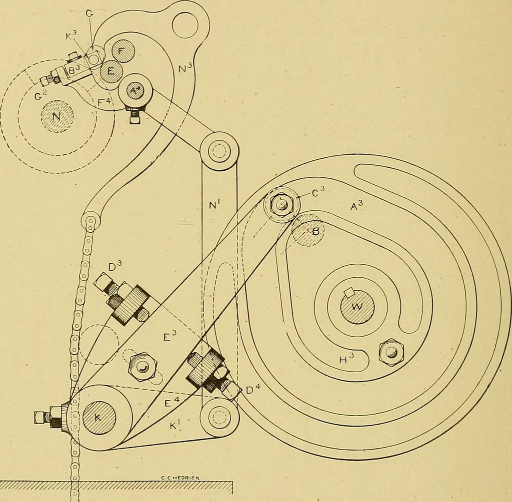An illustration from Cyclopedia of textile work;, 1907, leaf 215