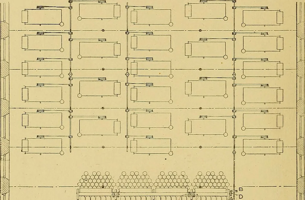 An illustration from Cyclopedia of textile work;, 1907, leaf 235