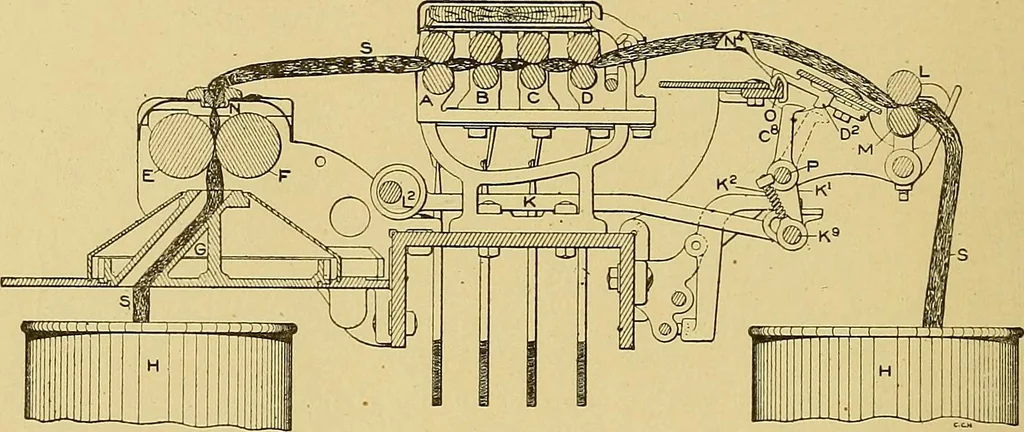 An illustration from Cyclopedia of textile work;, 1907, leaf 243