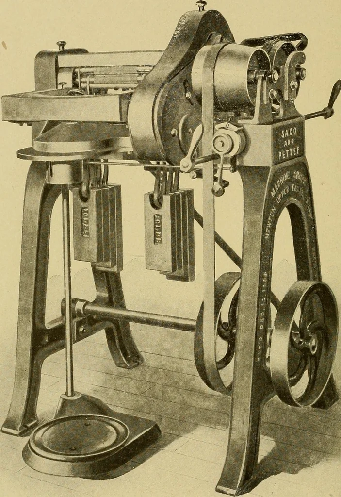 An illustration from Cyclopedia of textile work;, 1907, leaf 247