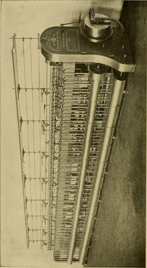 An illustration from Cyclopedia of textile work;, 1907, leaf 265