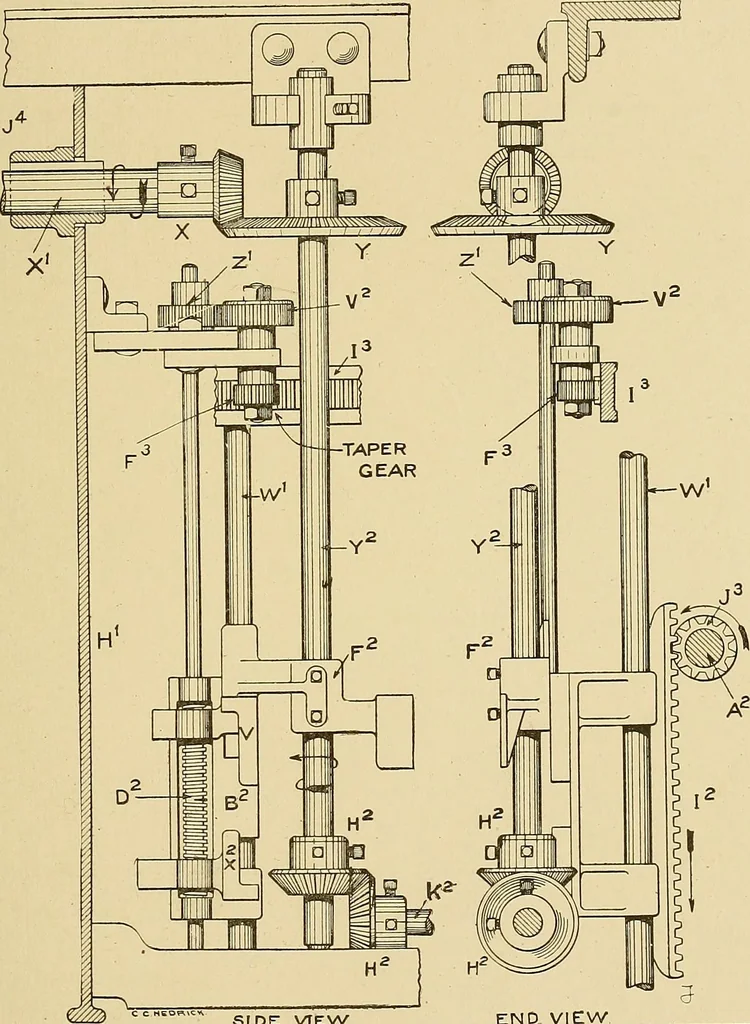 An illustration from Cyclopedia of textile work;, 1907, leaf 276