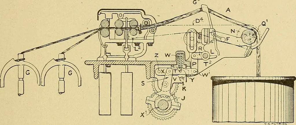 An illustration from Cyclopedia of textile work;, 1907, leaf 284