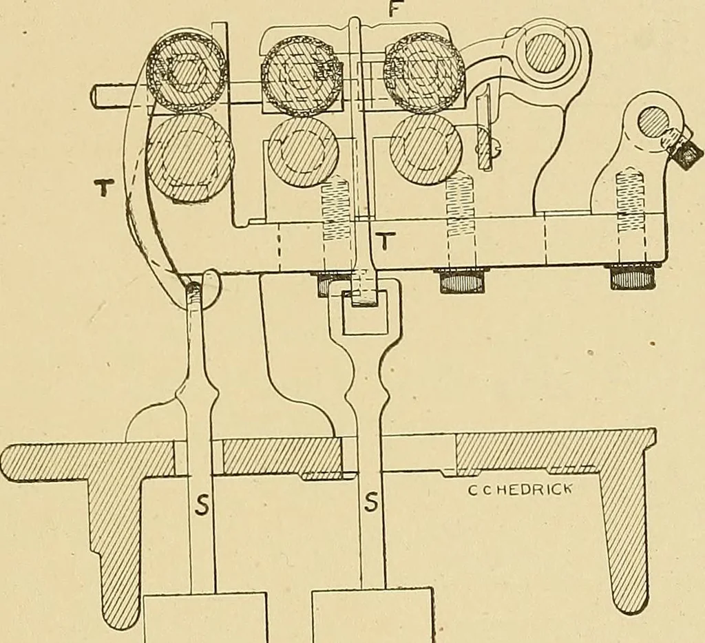 An illustration from Cyclopedia of textile work;, 1907, leaf 290