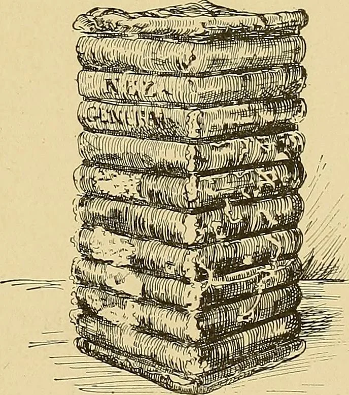 An illustration from Cyclopedia of textile work;, 1907, leaf 30