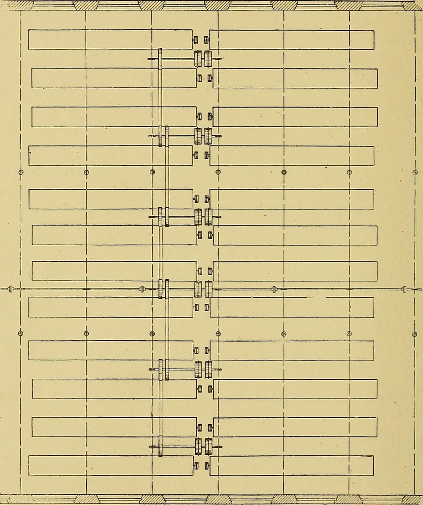 An illustration from Cyclopedia of textile work;, 1907, leaf 305