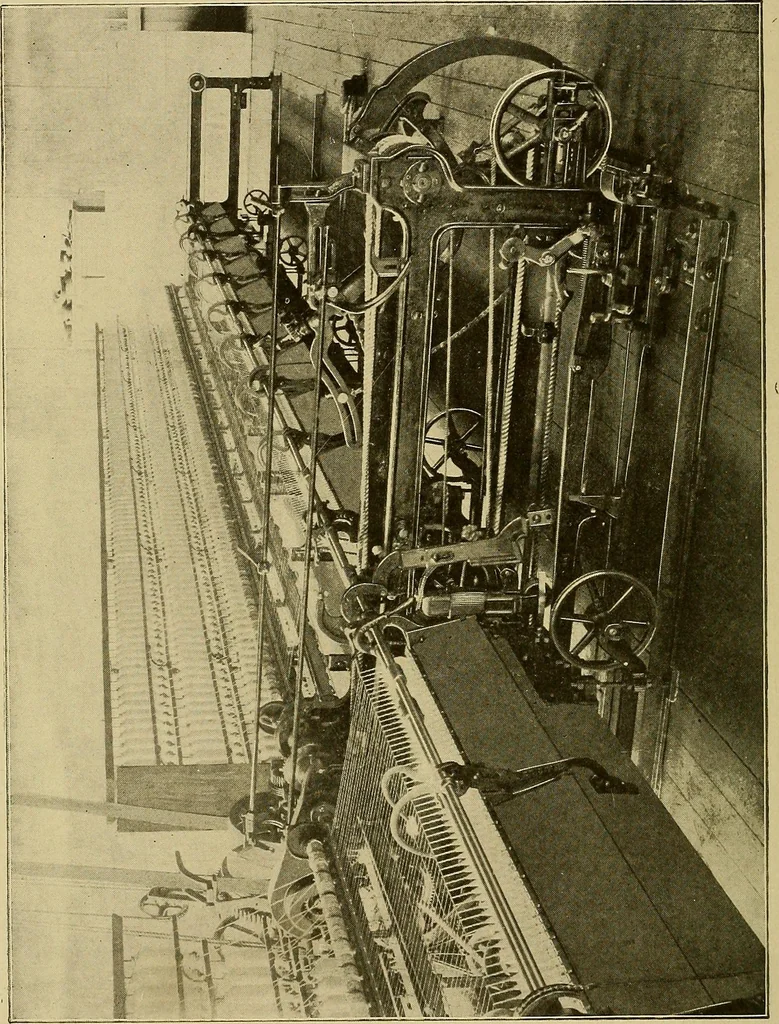 An illustration from Cyclopedia of textile work;, 1907, leaf 319