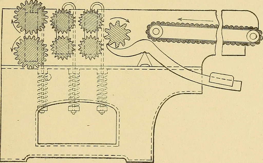 An illustration from Cyclopedia of textile work;, 1907, leaf 42