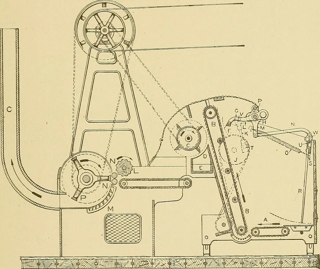 An illustration from Cyclopedia of textile work;, 1907, leaf 88