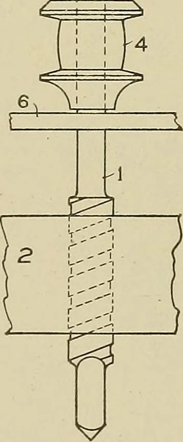 An illustration from Cyclopedia of textile work : a general reference library on cotton, woolen and worsted yarn manufacture, weaving, designing, chemistry and dyeing, finishing, knitting, and allied subjects, 1911, leaf 281